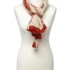 Christine Laure Foulards|Accessoires*Foulard coton imprimé