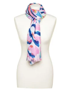 Christine Laure Foulards|Accessoires*Foulard imprimé coraux