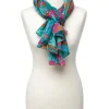 Christine Laure Foulards|Accessoires*Foulard imprimé fleuri