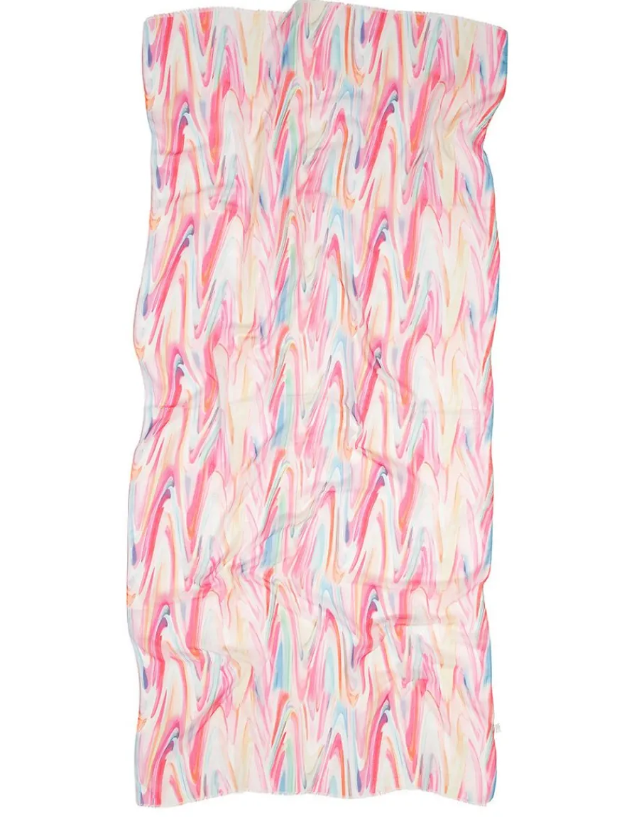 Christine Laure Foulards|Accessoires*Foulard imprimé rose