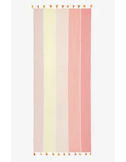 Christine Laure Foulards|Accessoires*Foulard jaune à rayures