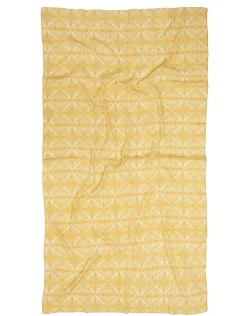 Christine Laure Foulards|Accessoires*Foulard jaune imprimé