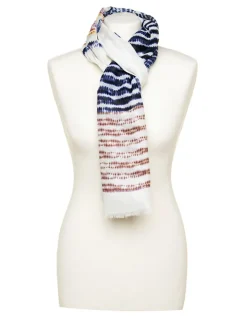 Christine Laure Foulards|Accessoires*Foulard marine écru