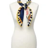 Christine Laure Foulards|Accessoires*Foulard marine imprimé