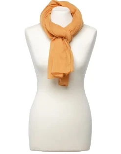 Christine Laure Foulards|Accessoires*Foulard ocre paillettes