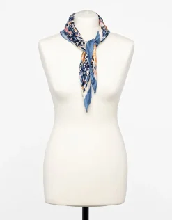 Christine Laure Foulards|Accessoires*Foulard plissé floral