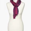 Christine Laure Foulards|Accessoires*Foulard rose fuchsia