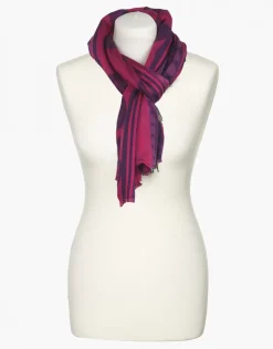 Christine Laure Foulards|Accessoires*Foulard rose fuchsia