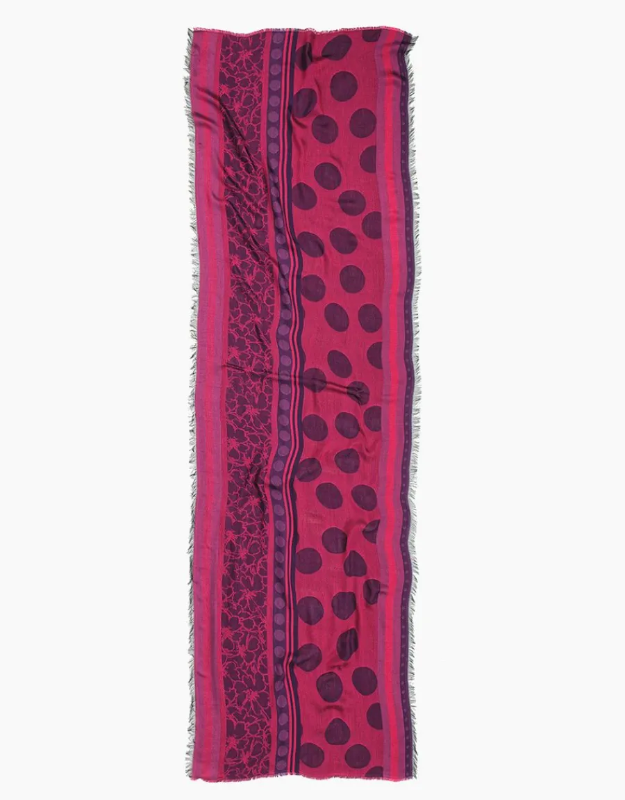 Christine Laure Foulards|Accessoires*Foulard rose fuchsia