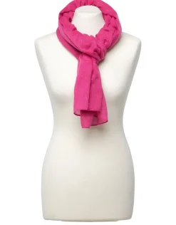 Christine Laure Foulards|Accessoires*Foulard rose paillettes