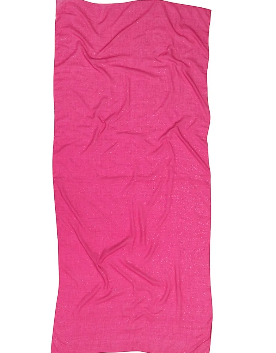 Christine Laure Foulards|Accessoires*Foulard rose paillettes