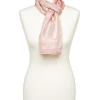 Christine Laure Accessoires|Foulards*Foulard rose satiné