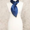 Christine Laure Foulards|Accessoires*Foulard satin bleu