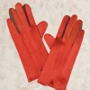 Christine Laure Accessoires*Gants fins chauds rouge