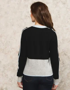 Christine Laure Gilets|Maille*Gilet laine et cachemire