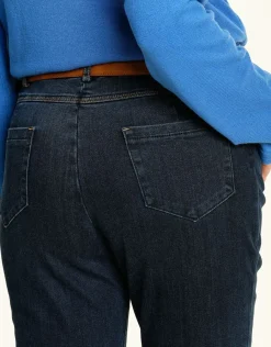 Christine Laure Jeans|Ajustés*Jean 7/8 bleu stretch