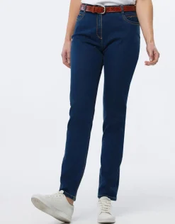 Christine Laure Jeans|Pantalons*Jean ajusté bleu foncé