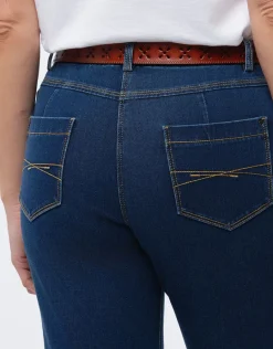 Christine Laure Jeans|Pantalons*Jean ajusté bleu foncé