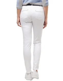 Christine Laure Jeans|Slims*Jean blanc stretch coton