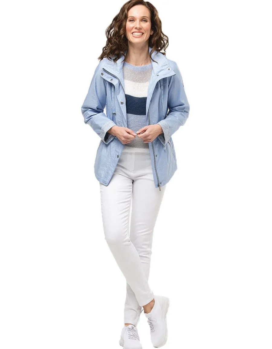 Christine Laure Jeans|Slims*Jean blanc stretch coton