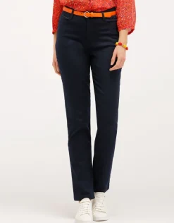 Christine Laure Jeans|Pantalons*Jean bleu marine stretch