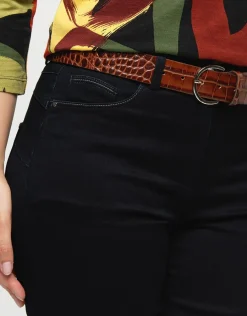 Christine Laure Jeans|Ajustés*Jean chic 5 poches noir