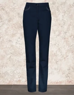 Christine Laure Jeans|Ajustés*Jean chic marine