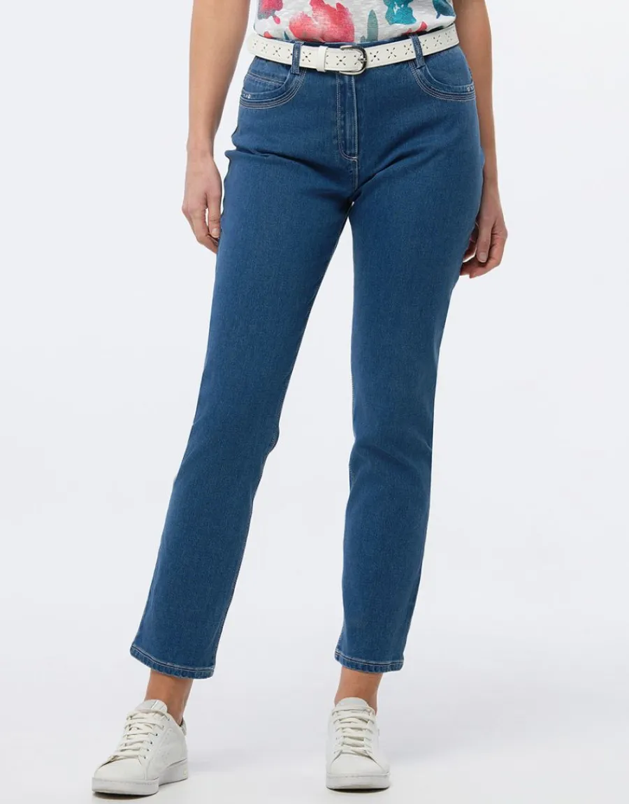 Christine Laure Jeans|Droits*Jean droit bleu clair