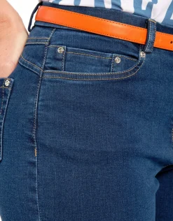 Christine Laure Jeans|Slims*Jean 7/8e bleu brut