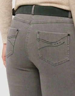 Christine Laure Jeans|Slims*Jean gris slim stretch