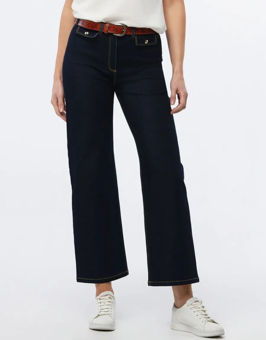 Christine Laure Jeans|Larges*Jean large 7/8ème