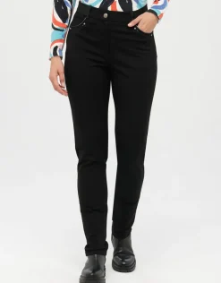 Christine Laure Jeans|Ajustés*Jean maille milano noir
