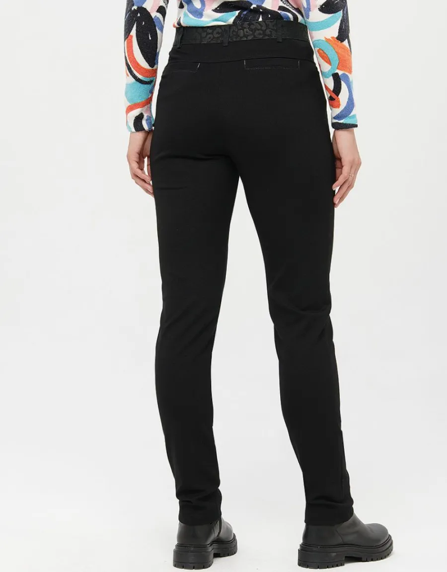 Christine Laure Jeans|Ajustés*Jean maille milano noir