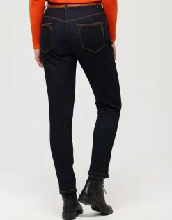 Christine Laure Jeans|Droits*Jean 7/8ème brut coton