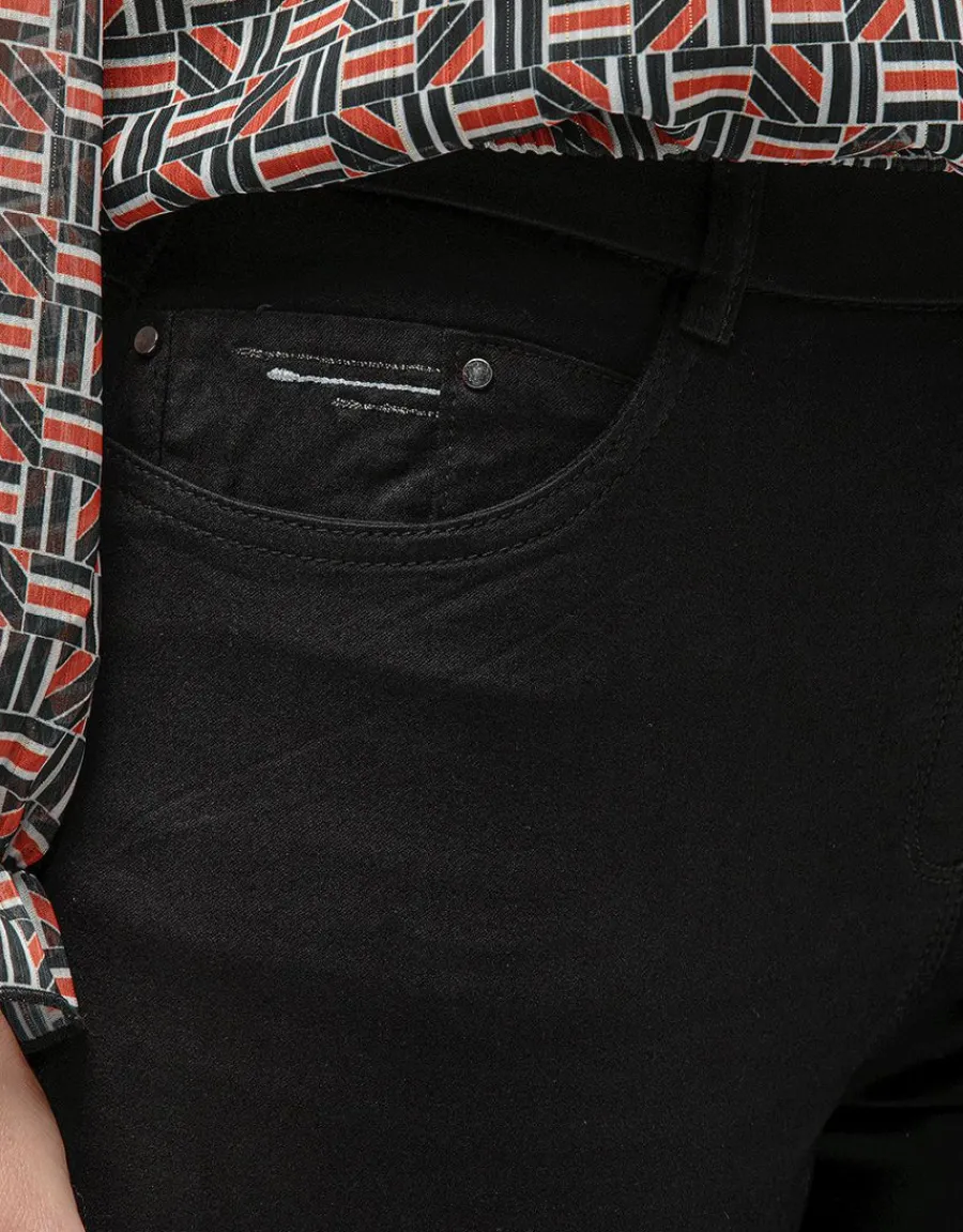 Christine Laure Jeans|Slims*Jean noir 7/8e