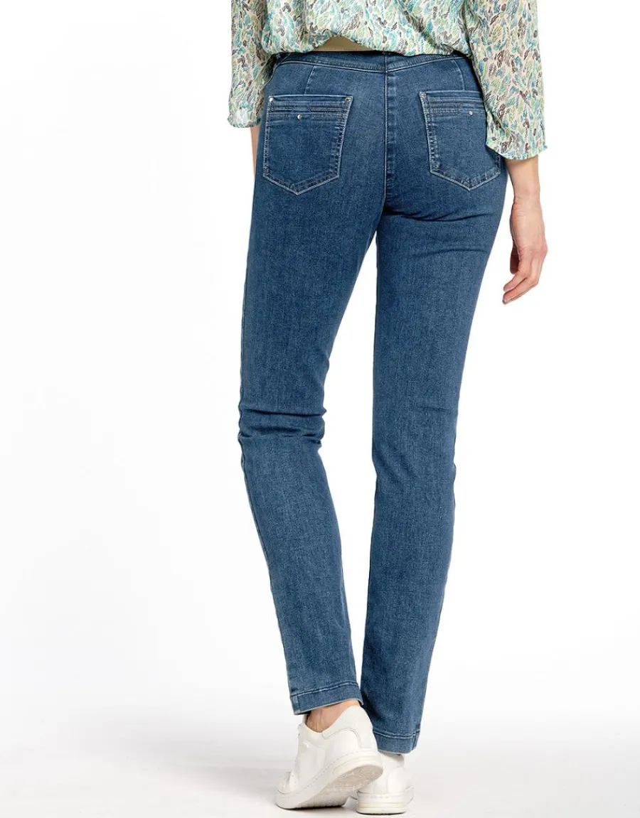 Christine Laure Jeans|Slims*Jean slim denim clair