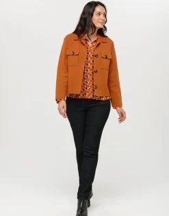 Christine Laure Jeans|Slims*Jean slim 7/8ème gris