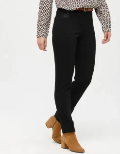 Christine Laure Ajustés|Pantalons*Jegging 7/8è noir chic