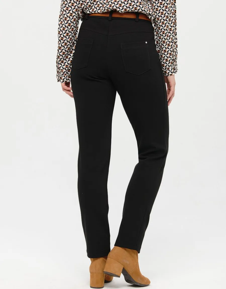 Christine Laure Ajustés|Pantalons*Jegging 7/8è noir chic