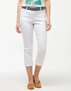 Christine Laure Ajustés|Pantalons*Jegging blanc stretch