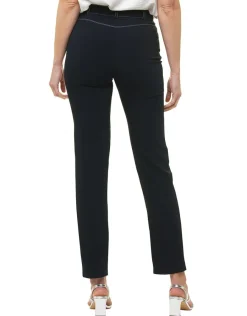 Christine Laure Droits|Pantalons*Jegging droit bleu marine