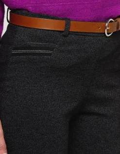 Christine Laure Ajustés|Pantalons*Jegging 7/8e Milano gris