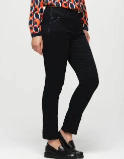 Christine Laure Ajustés|Pantalons*Jegging 7/8e stretch noir