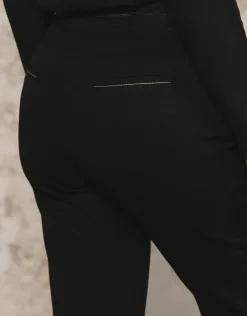 Christine Laure Larges|Pantalons*Jegging large chic noir