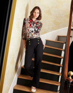 Christine Laure Larges|Pantalons*Jegging pont milano noir