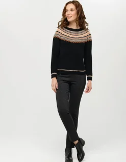 Christine Laure Slims|Pantalons*Jegging slim 7/8ème gris