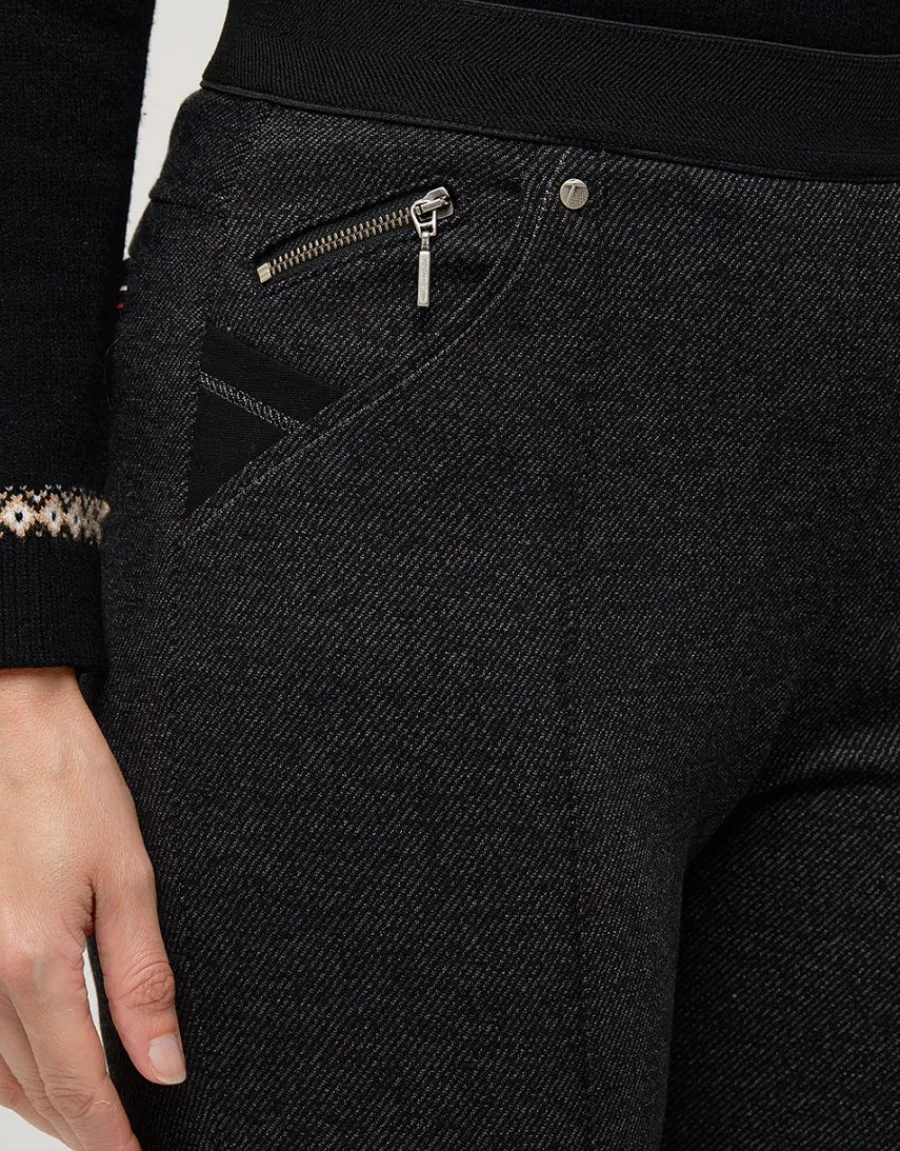 Christine Laure Slims|Pantalons*Jegging slim 7/8ème gris