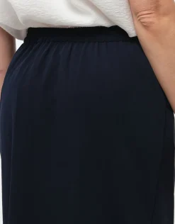 Christine Laure Jupes|Robes & Jupes*Jupe chic bleu marine