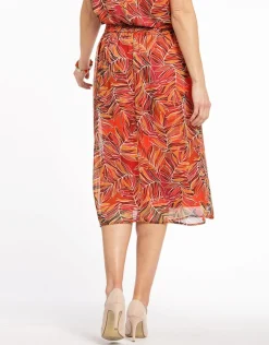 Christine Laure Jupes|Robes & Jupes*Jupe en voile marron