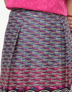 Christine Laure Jupes|Robes & Jupes*Jupe fluide imprimé pop